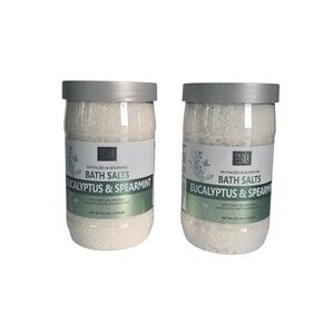 Dead Sea Collection Bath Salts Eucalyptus & Spearmint With Dead Sea Minerals 2pk